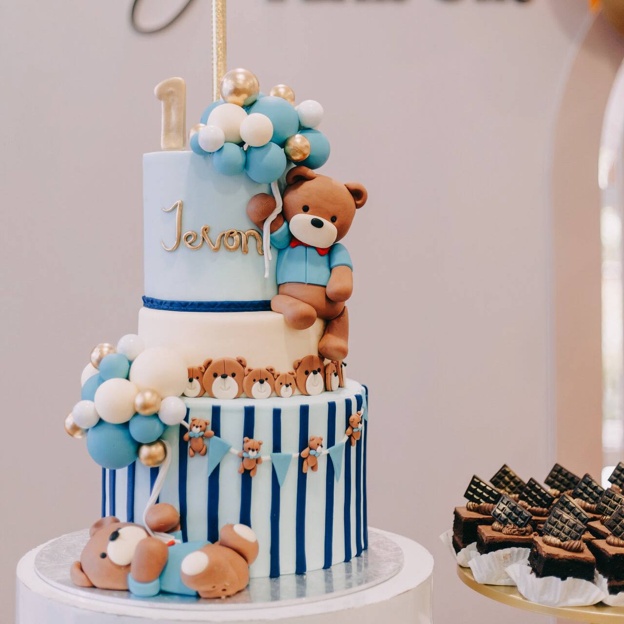 Baby Boy First Birthday Cake | - Marciano's Cakes | Facebook